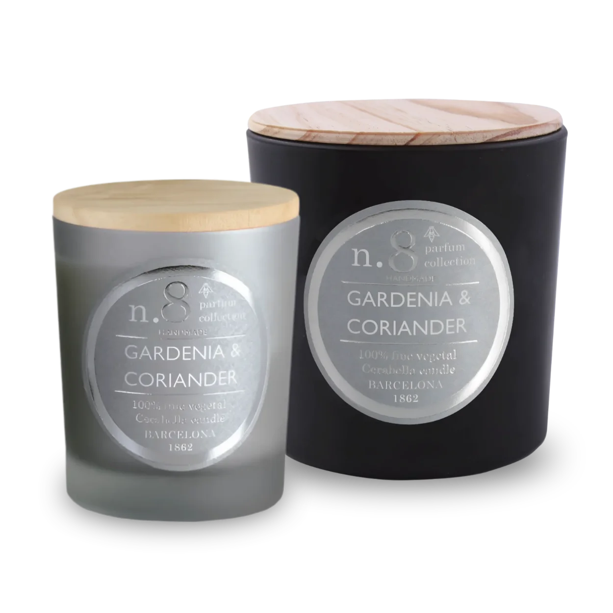 Comprar vela perfumada numbers nº8 Gardenia & Coriander