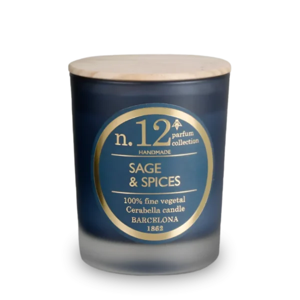 Vela aromática nº12 Salvia & Especies
