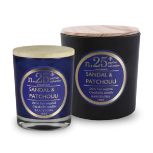 Comprar vela perfumada numbers nº25 Sándalo y Pachulí