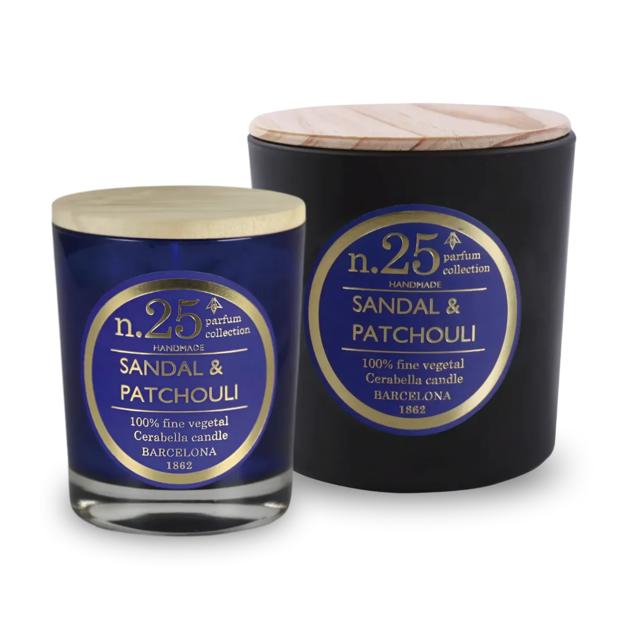 Comprar vela perfumada numbers nº25 Sándalo y Pachulí