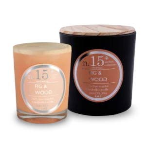 Comprar la vela perfumada Numbers nº15 higo & madera de Cerabella