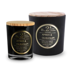 Compra la vela perfumada numbers nº2 Ambar & Olibano de Cerabella