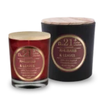 Comprar vela aromatica vegana Numbers nº19 Ruibarbo y Hojas