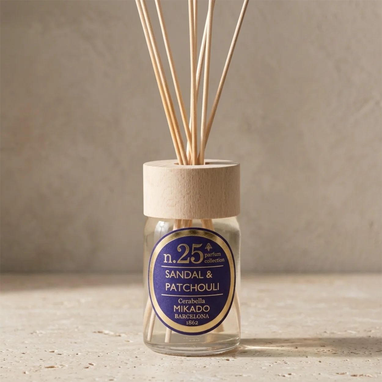 Comprar mikado aromático n.25 Sándalo & Pachulí de la colección Numbers