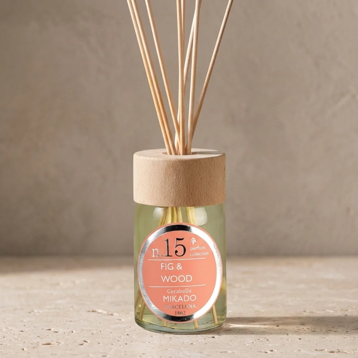 Comprar el mikado aromático Numbers n.15 Higo & Madera de Cerabella