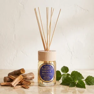 Mikado de varillas aromáticas Numbers n.25 Sandal & Patchouli de Cerabella