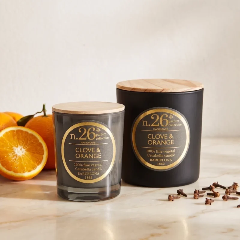 Comprar la vela aromática n.26 Clavo & Naranja de la colección Numbers by Cerabella